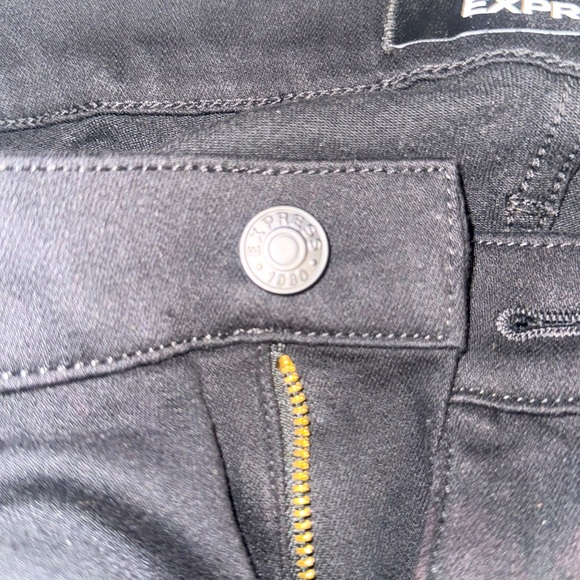 Brand new black express mid rise bootcut jeans - Picture 5 of 6